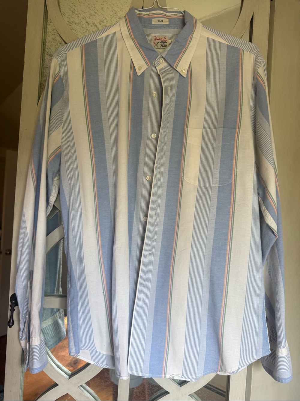J. Crew Broken-In Oxford Organic Cotton Button-Down Shirt
